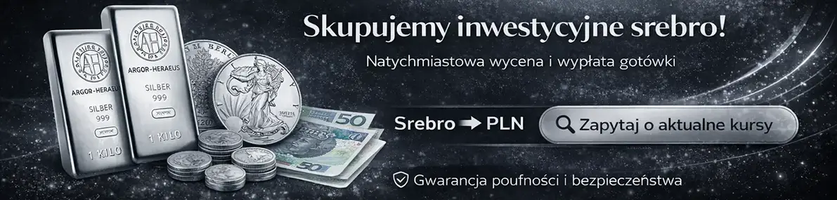 Skup srebra - profesjonalna wycena i szybka transakcja
