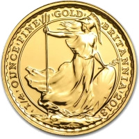 1/4 Uncji Britannia Złota Moneta | Mieszane Roczniki