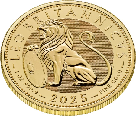 1 oz Brytyjski Lew Złota Moneta | 2025