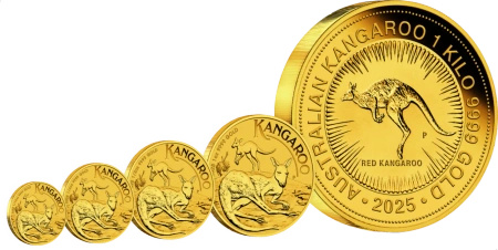 1/2 oz Australijski Kangur Złota Moneta | 2025