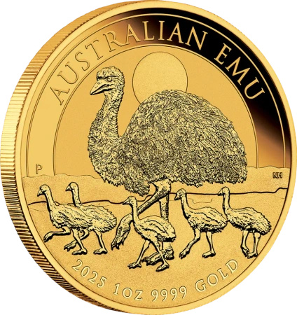 1 oz Emu Perth Mint Złota Moneta | 2025