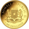 1 oz Słoń Somalijski Złota Moneta | 2025