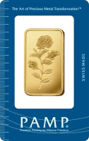 1 Uncja Złota Sztabka | PAMP Rosa