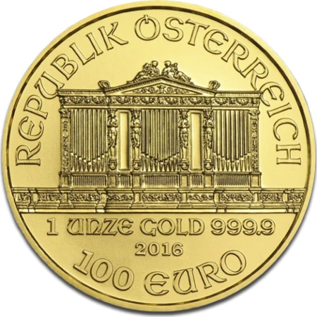 1 Uncja Filharmonicy Wiedeńscy Złota Moneta | Mieszane Roczniki | EUR