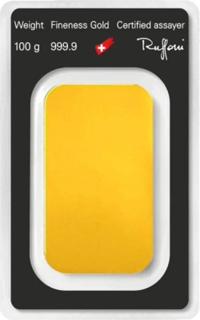 100g Złota Sztabka | Argor-Heraeus | Bita