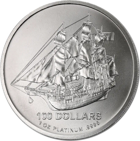 1 Uncja Wyspy Cooka Platynowa Moneta | Mieszane Roczniki