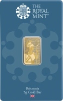 5g Britannia Sztabka Złota | Royal Mint