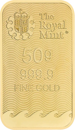 50g Britannia Sztabka Złota | Royal Mint