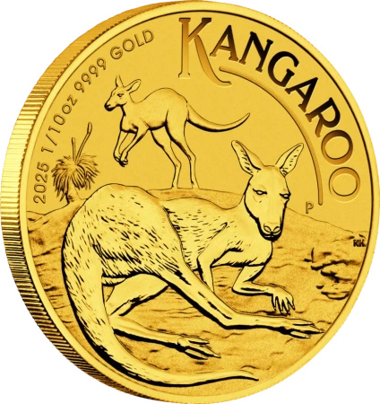 1/10 oz Australijski Kangur Złota Moneta | 2025