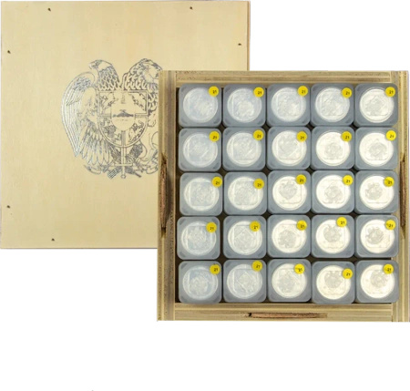 1/2 Uncji Arka Noego Srebrna Moneta | 2025