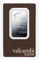 1 Uncja Sztabka Palladu | Valcambi