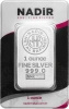1 Uncja Srebrna Sztabka | Nadir Metal Rafineri