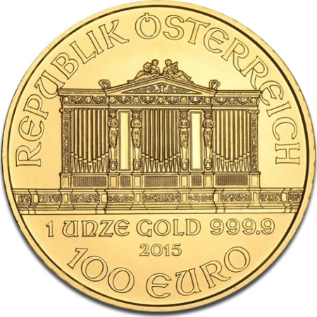 1 Uncja Filharmonicy Wiedeńscy Złota Moneta | Mieszane Roczniki | EUR