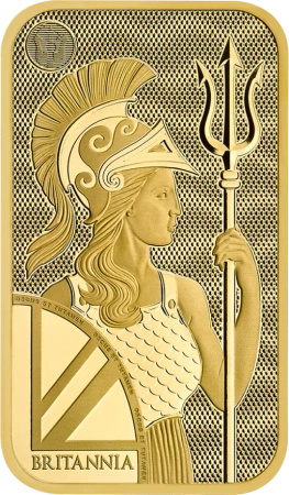 100g Britannia Sztabka Złota | Royal Mint