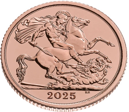 Pół Suwerena Karol III Złota Moneta | 2025