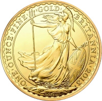 1 Uncja Britannia Złota Moneta | Mieszane Roczniki