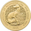 1 oz Tudor Beasts Greyhound of Richmond Złota Moneta | 2025