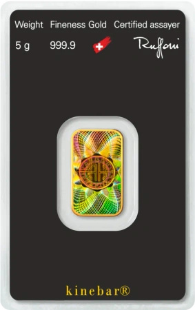 5g Sztabka złota | Argor-Heraeus | Kinebar