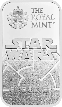 1 oz Star Wars Dark Side Srebrna Sztabka | The Royal Mint