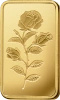 1g Złota Sztabka Róża | PAMP