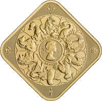 1 oz Bestie Królowej Completer Sztabka Złota | Royal Mint