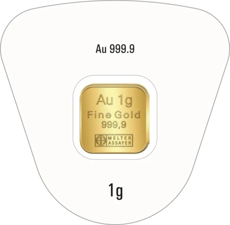 10 x 1g GoldSeed Złote Sztabki | Argor-Heraeus