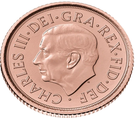 Pół Suwerena Karol III Złota Moneta | 2025