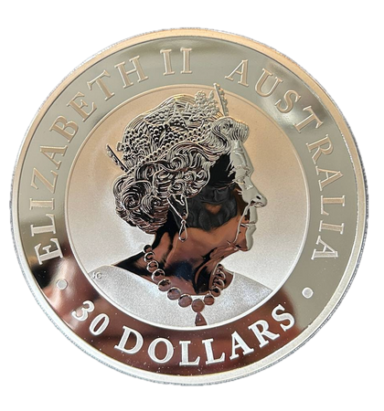 30 AUD Kookaburra Srebrna Moneta 1 kg | 2019