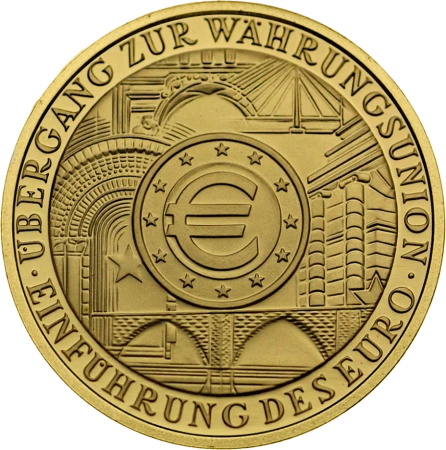 1/2 oz Złota Moneta | 100 Euro Niemcy | Mieszane Roczniki
