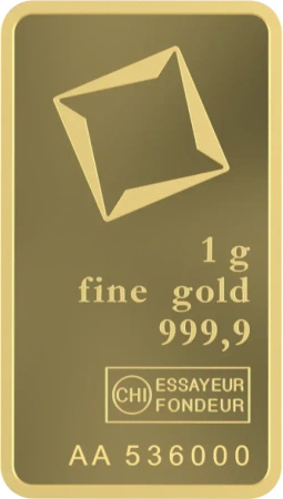 1g Złota Sztabka | Valcambi