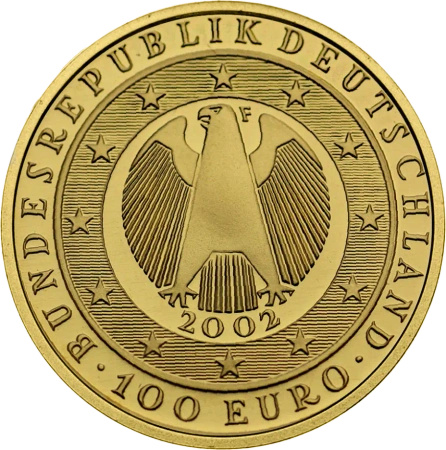 1/2 oz Złota Moneta | 100 Euro Niemcy | Mieszane Roczniki