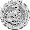 2 oz Bestie Tudorów Greyhound of Richmond Srebrna Moneta | 2025