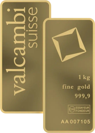 1 Kilogram Złota Sztabka | Valcambi