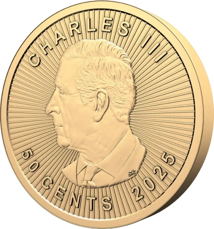 25 x 1g Liść Klonowy MapleGram Złote Monety | 2025