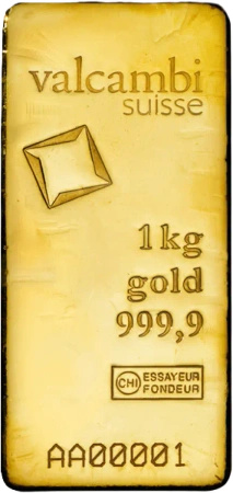 1 Kilogram Złota Sztabka | Valcambi
