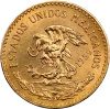 20 Peso Meksyk Azteca Złota Moneta | 1917-1959