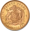 50 Peso Chile Złota Moneta | 1926 - 1980