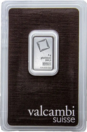 5g Platynowa Sztabka | Valcambi