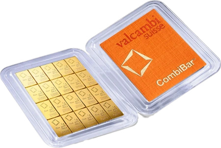 20 x 1g CombiBar® Złota Sztabka | Valcambi