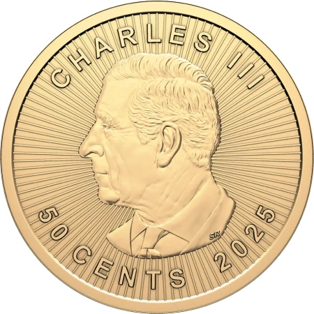 25 x 1g Liść Klonowy MapleGram Złote Monety | 2025