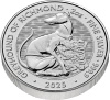 2 oz Bestie Tudorów Greyhound of Richmond Srebrna Moneta | 2025
