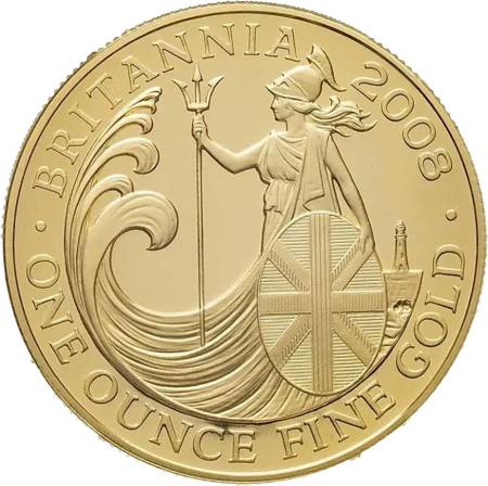 1 Uncja Britannia Złota Moneta | Mieszane Roczniki | Do 2013