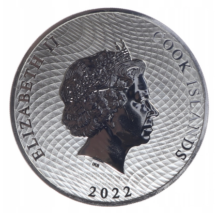1 Uncja Wyspy Cooka Srebrna Moneta | Mieszane Roczniki