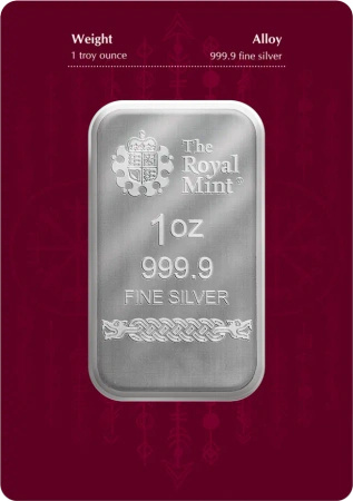 1 oz Odyn Srebrna Sztabka | The Royal Mint