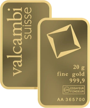 20g Złota Sztabka | Valcambi