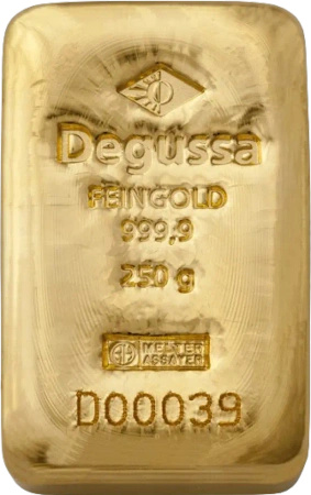 250g Złota Sztabka | Degussa