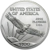 1 Uncja Amerykański Orzeł Platynowa Moneta | Mieszane roczniki