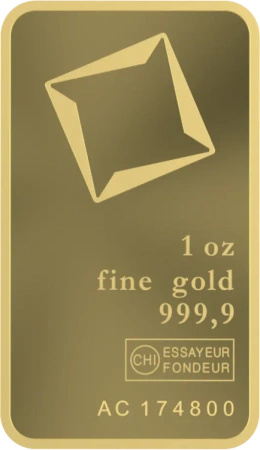 1 Uncja Złota Sztabka | Valcambi