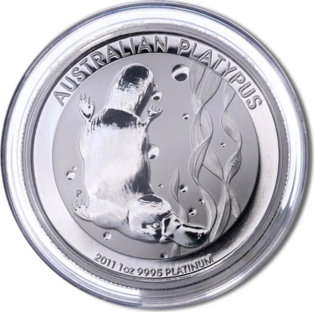 1 Uncja Dziobak Australijski Platynowa Moneta | Mieszane Roczniki