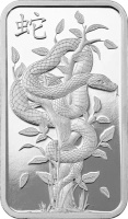 10g Legendarne Księżyce Biały Wąż Srebrny Sztabka | PAMP | 2025